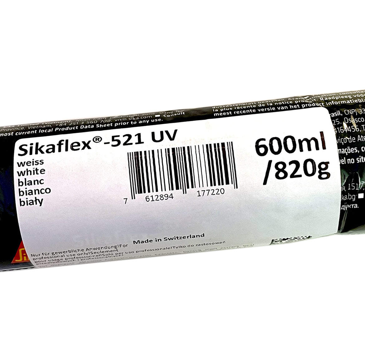 Sikaflex 521 uv Sigillante colla Poliuretanica cartuccia 600ml camper Bianco