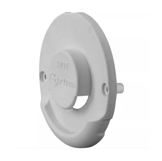 Terminale Camino Esterno Truma Combi Bianco - Camper - 36151-01