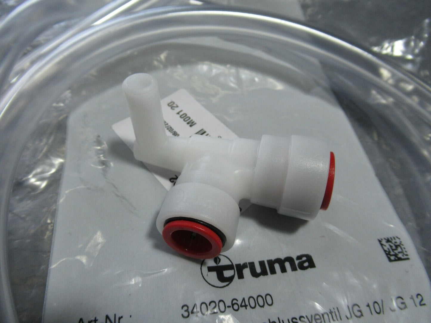 Raccordi John Guest Rosso 12mm Celeste 12mm / 10mm per Truma boiler Camper e Van